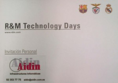 Aidin participa en las jornadas “R&M Technology days”